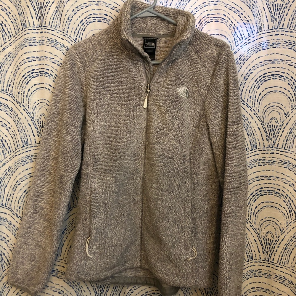 Fuzzy The North Face Jacket